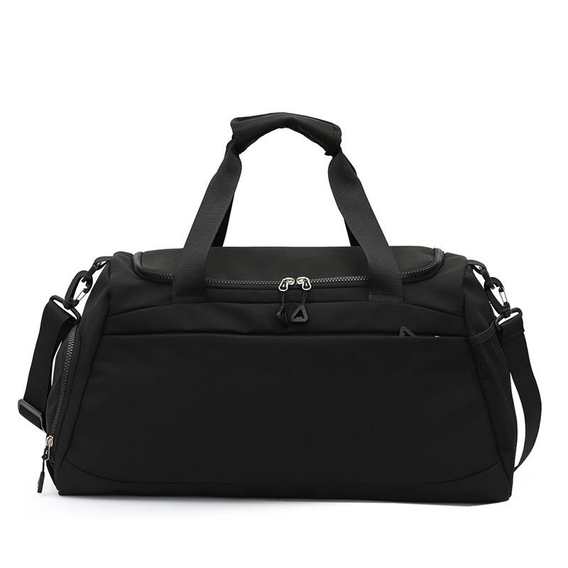 Stylish Business Trip Travel Bag Outdoor Large-Capacity Luggage Organizer Handheld Gym Bag Multifunctional Travel Storage Tote чёрный