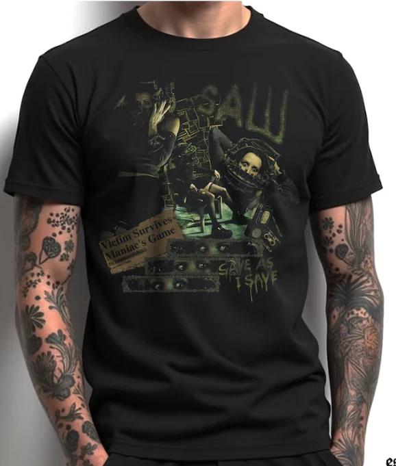 SAW Movie T-Shirt: Amanda Young - Horror Film Buff Tee 3XL