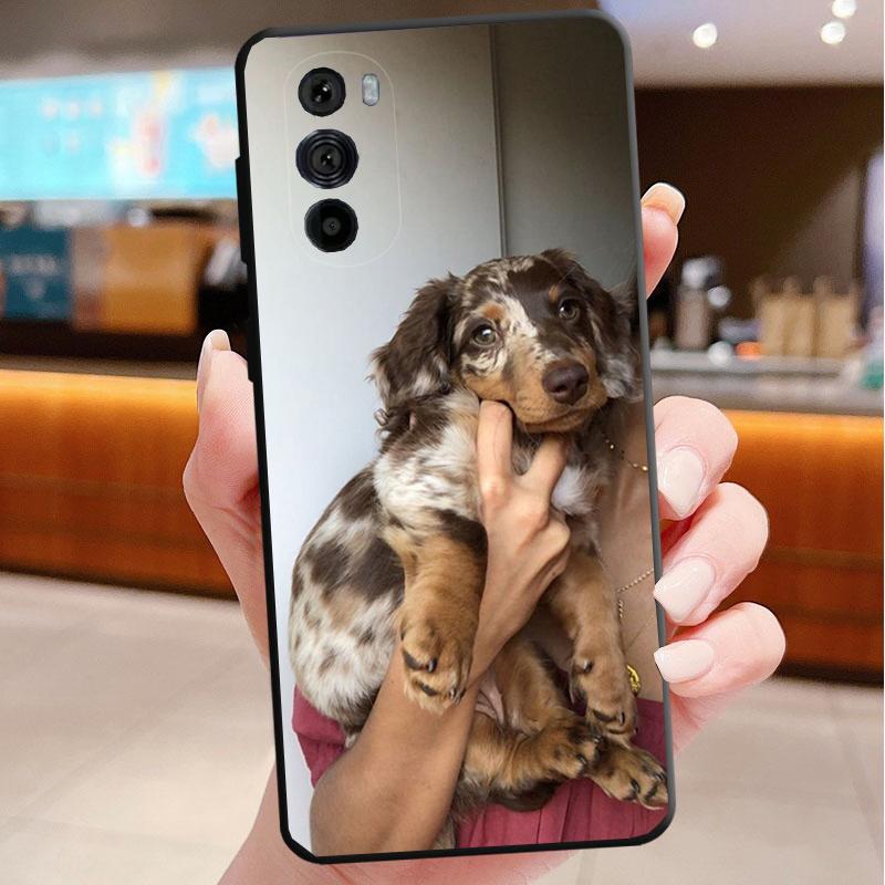 

Phone Case For Motorola Edge 50 40 Pro 60 50 40 30 Ultra Neo Fusion Moto G Play G Stylus G Power G Dachshund Dog Moto Edge 30 Fusion