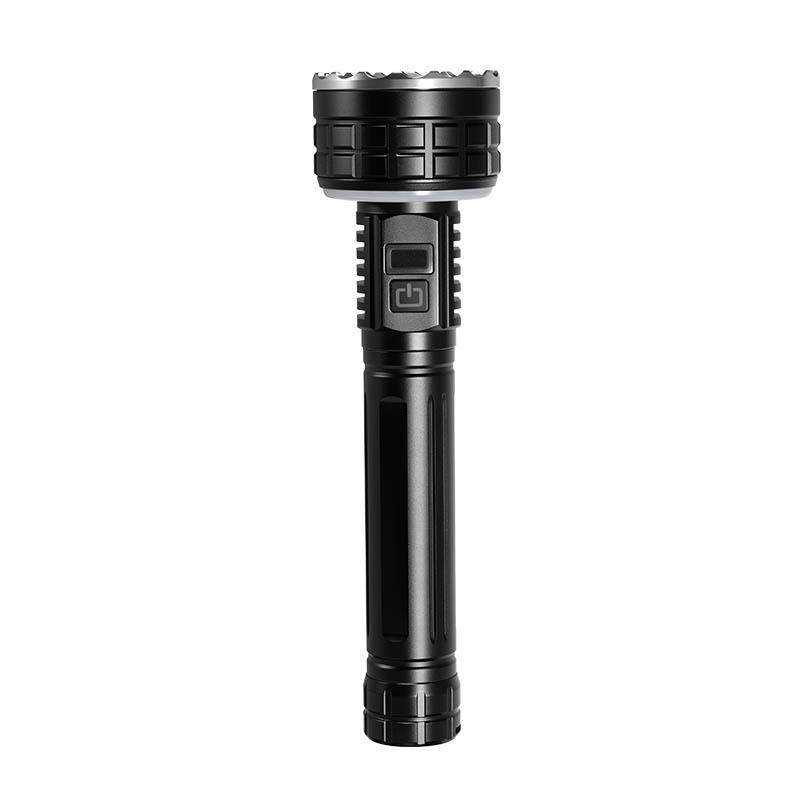 Ultra-Bright LED Rechargeable Flashlight Portable Long-Range Waterproof Emergency Handheld Torch for Outdoor Use