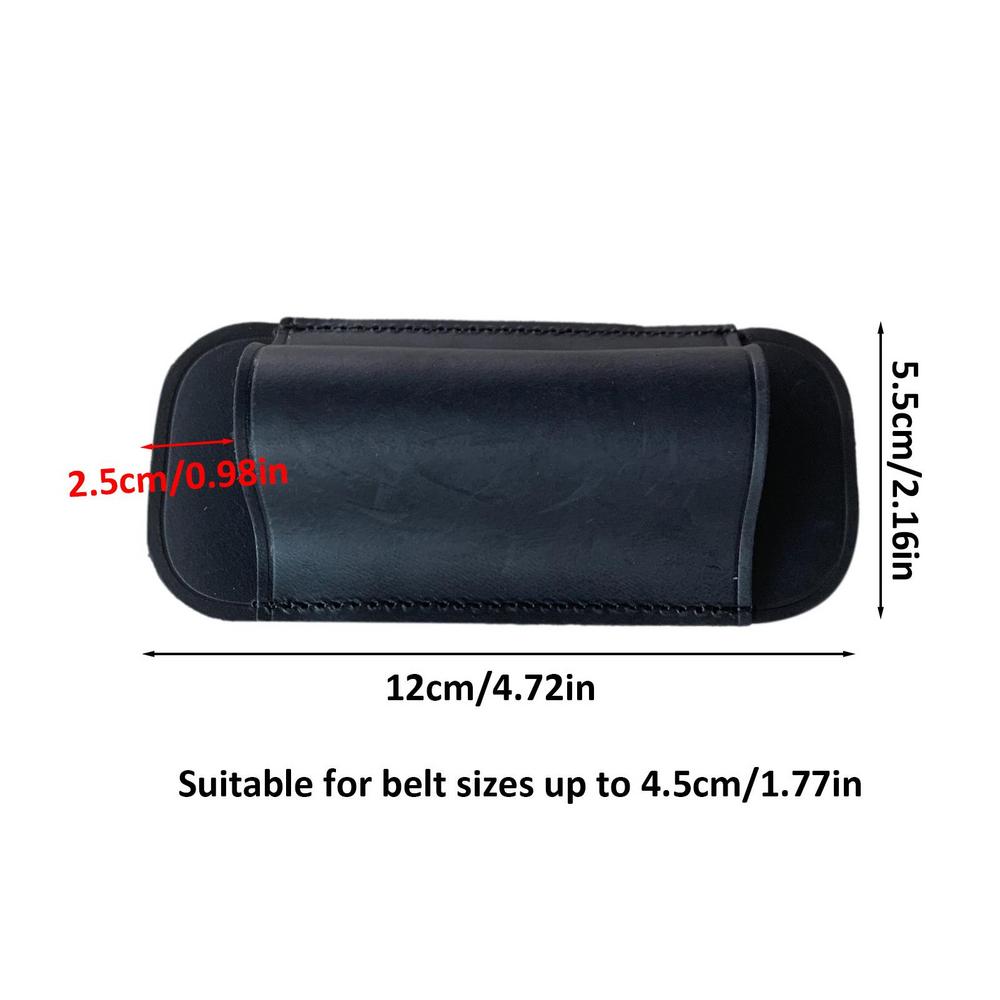 Custodia Coltelli Tascabili EDCs Custodia in Pelle Per Coltelli Pieghevoli Porta 2.16x0.98x4.72in Coltelli Mini Torcia Fondina in Pelle
