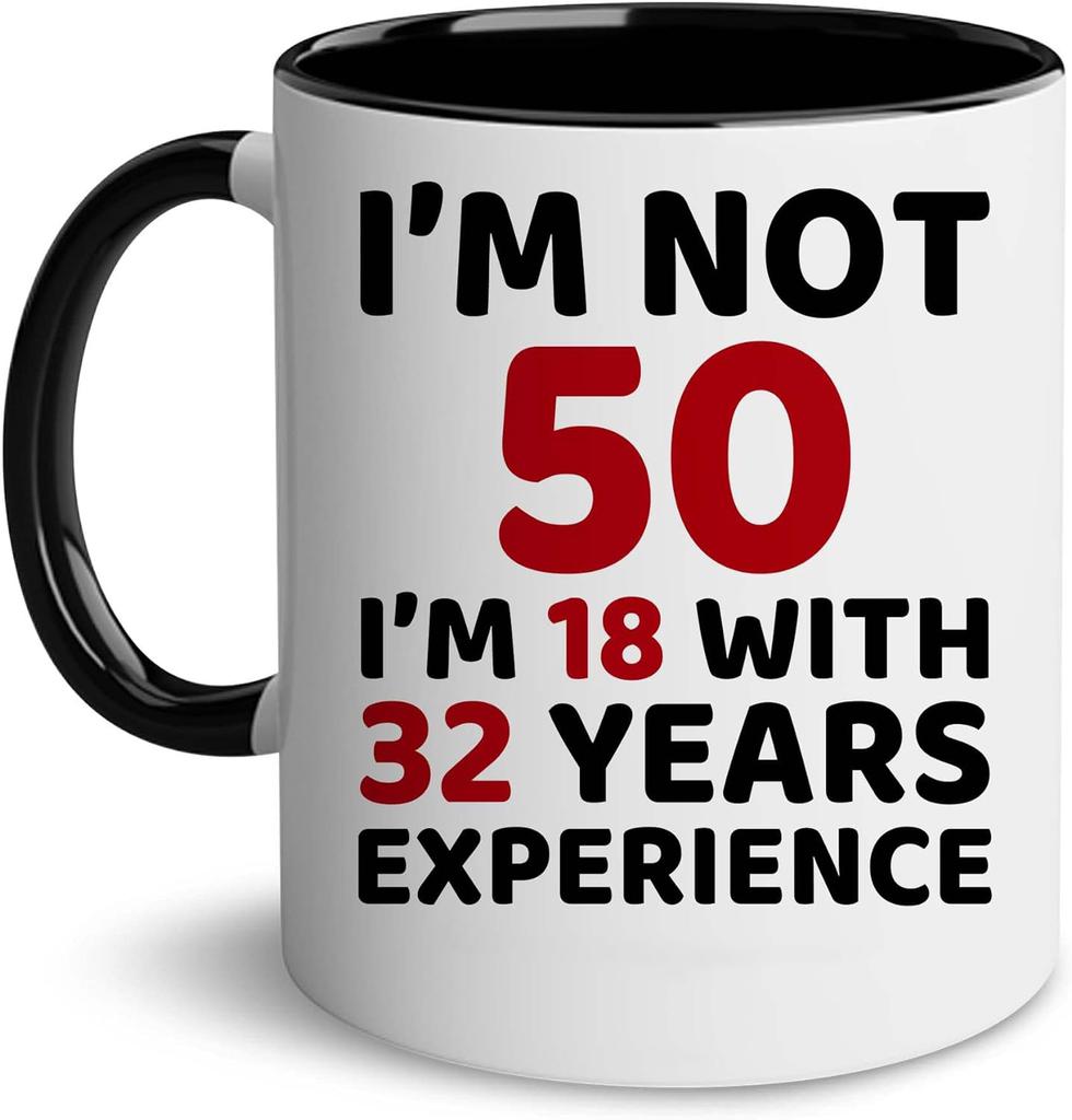Birthday Birthday Ceramic Coffee Mark Cup 18 Years Old Tea Cup 40 Years Old 60 Years Old 80 Years Old Gift New 50