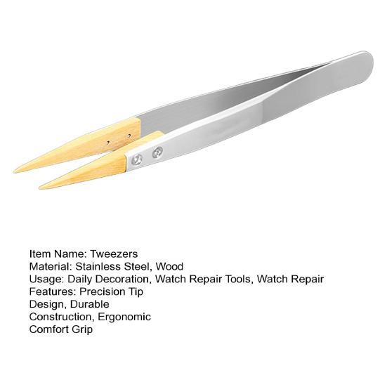 Precizní antimagnetické pinzety s ostrým hrotem. 27 Kusů Pinzety na opravu elektroniky bez poškrábání Nástroj na opravu brýlí