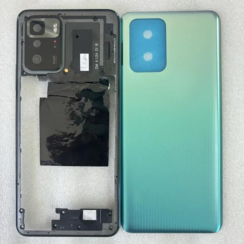 Vollständiges Gehäuse für Xiaomi Poco X3 GT Mittelrahmen Blende Akku Rückseite Mit Kameralinse Ersatz
