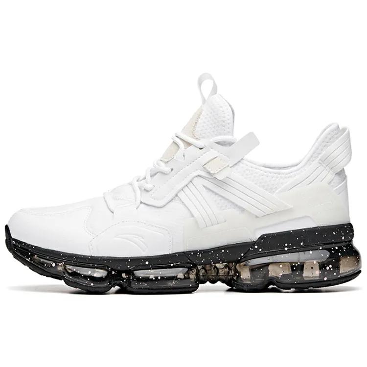 Anta Textile , Synthetic Leather Cushioning Coverage Support Rebound Low top Running Shoes Men's White (Unisex) Running Shoes 912035556 12