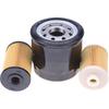 Solarhome Fuel Oil Filter Kit 8-98147-525-0 8-98165-375-0 8-98147-570-0 2-90654-800-0 Compatible with ISUZU NPR-HD NRR NQR 2011-1015