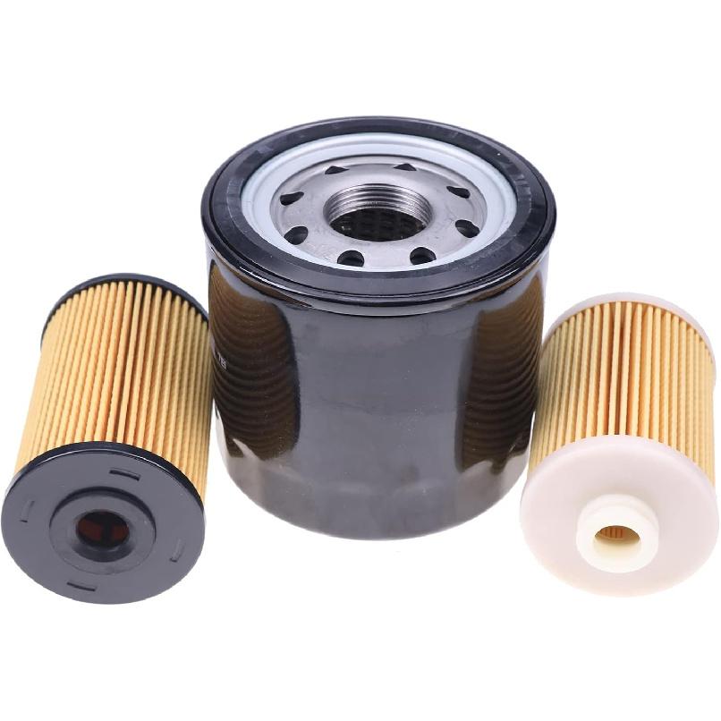 Solarhome Fuel Oil Filter Kit 8-98147-525-0 8-98165-375-0 8-98147-570-0 2-90654-800-0 Compatible with ISUZU NPR-HD NRR NQR 2011-1015