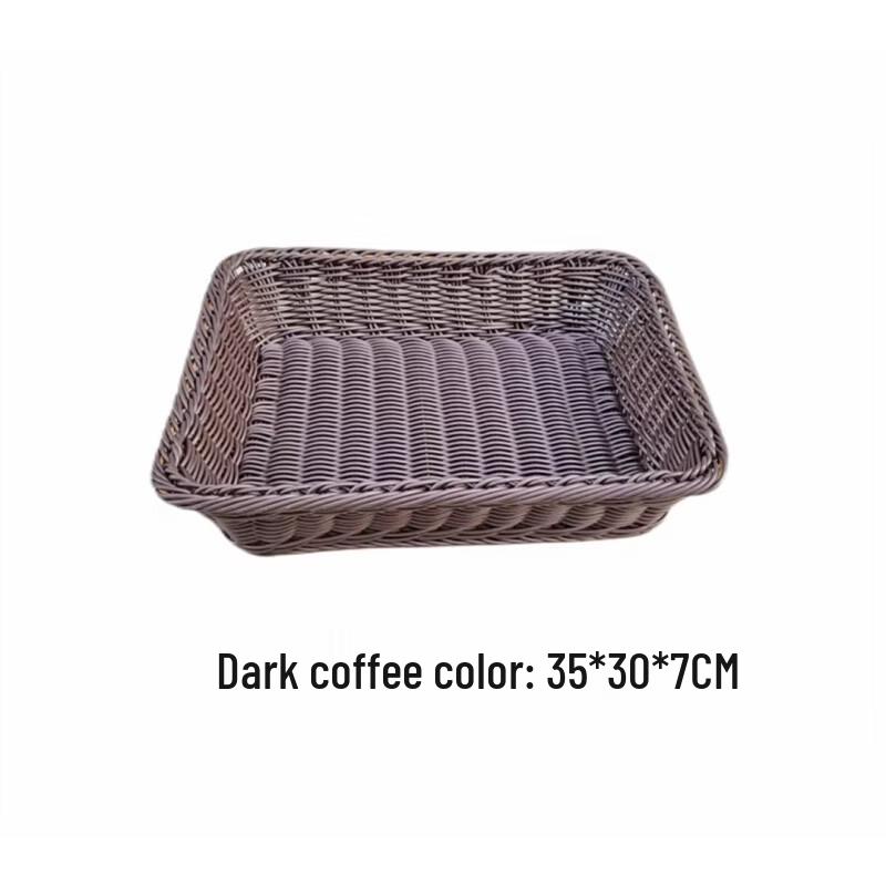 Rattan Woven Storage Fruit Basket