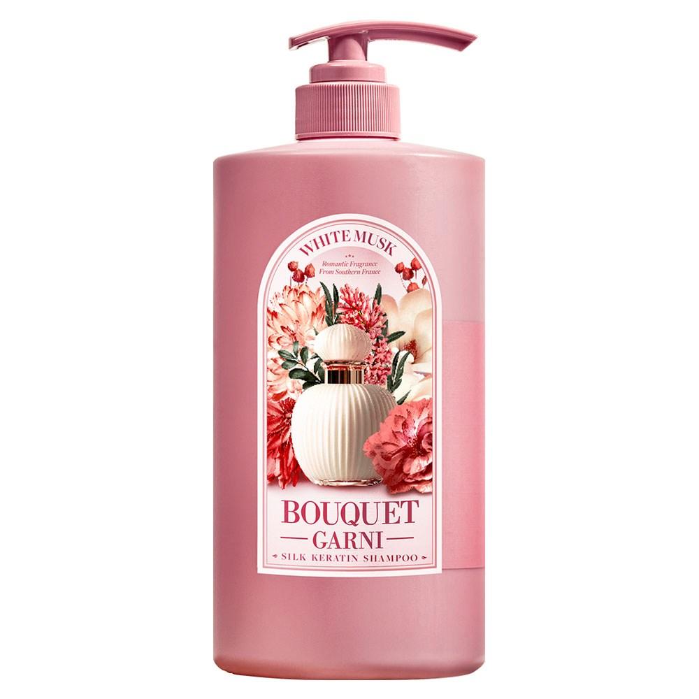 Bouquet Garni Silk Keratin Shampoo White Musk Scent 1L 1 pcs