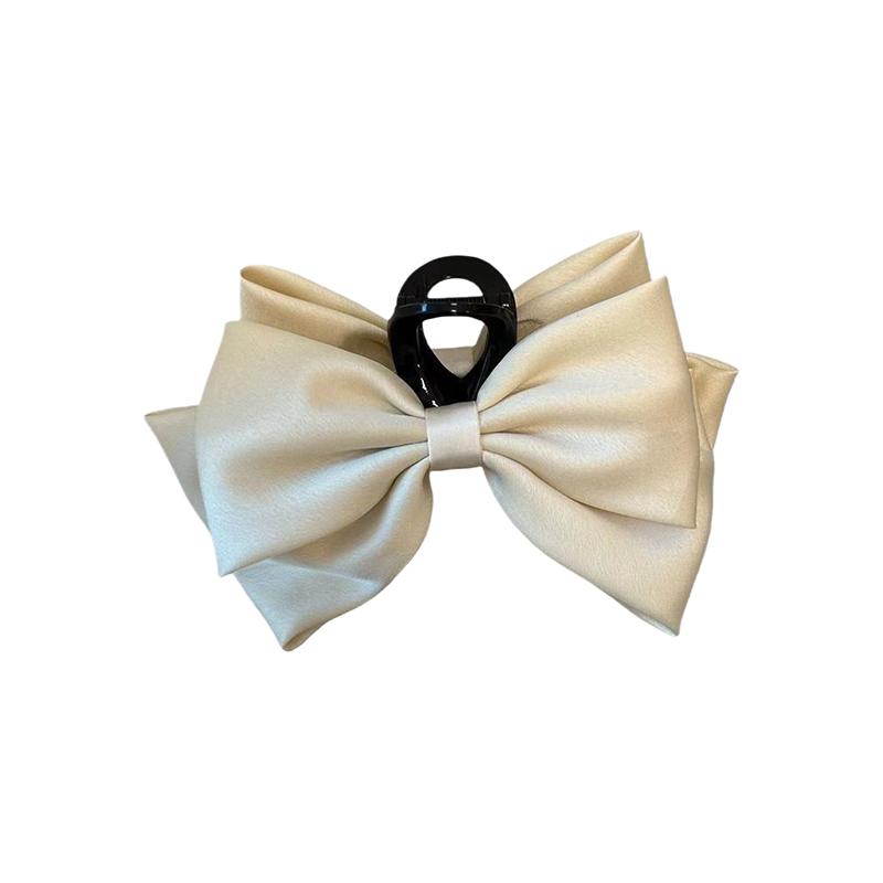 

Plastic,Cloth Fashion Women Bow Hairpin Korean Version Of Solid Color Butterfly Satin Hair Clips Girls Hair Accessories Headwear