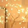 LED Tree Table Light Night Light Adjustable Branch Tabletop Night Lamp DIY Artificial Light with Battery Powered for Party Deco