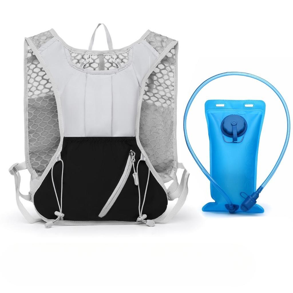 Running Backpack Water Bottle Bag Dual-shoulder Bag Lightweight Marathon Hiking Bag