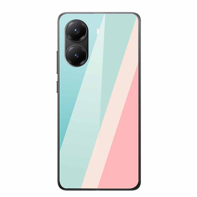 For Poco X7 Pro Glass Case Luxury Phone Back Capa Case for PocoX7pro X 7 Pro Hard Tempered Shield Animals Cartoon Lovely Cover