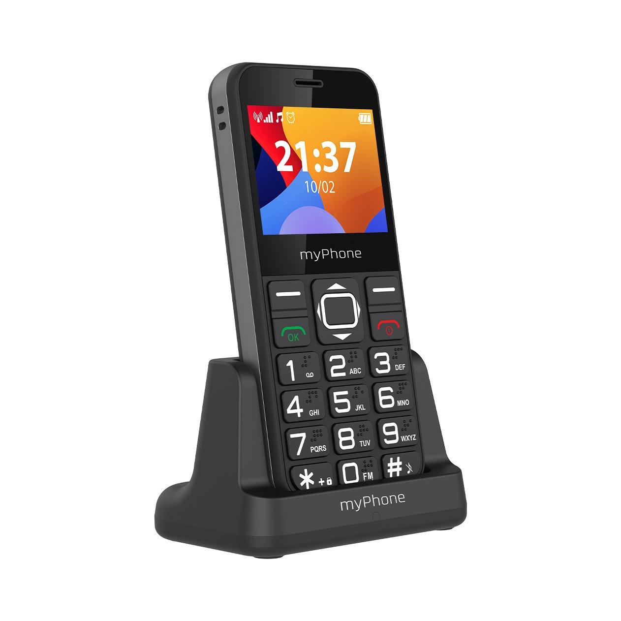Myphone - Téléphone Senior Halo 3 - Radio FM - Bouton SOS - Rouge - Image 5
