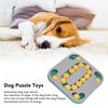 Dog Puzzle Toys Educational Relieve Boredom Dog Food Dispenser Game for Interactive Training Grey 