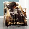 Michael Jackson 81 Customize Your Name Blanket Throw Personalized Blanket Warmthful Decor Throw For Nap Office Chair Picnics Seaside