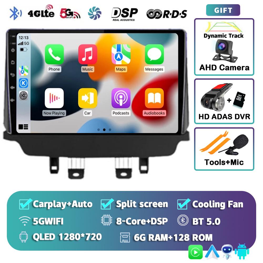 Radio Auto Android 14 Carplay Pentru Mazda CX-3 CX3 Mazda 2 DK 2014-2021 Player Multimedia Auto Navigație GPS 2din Stereo Unitate Principală