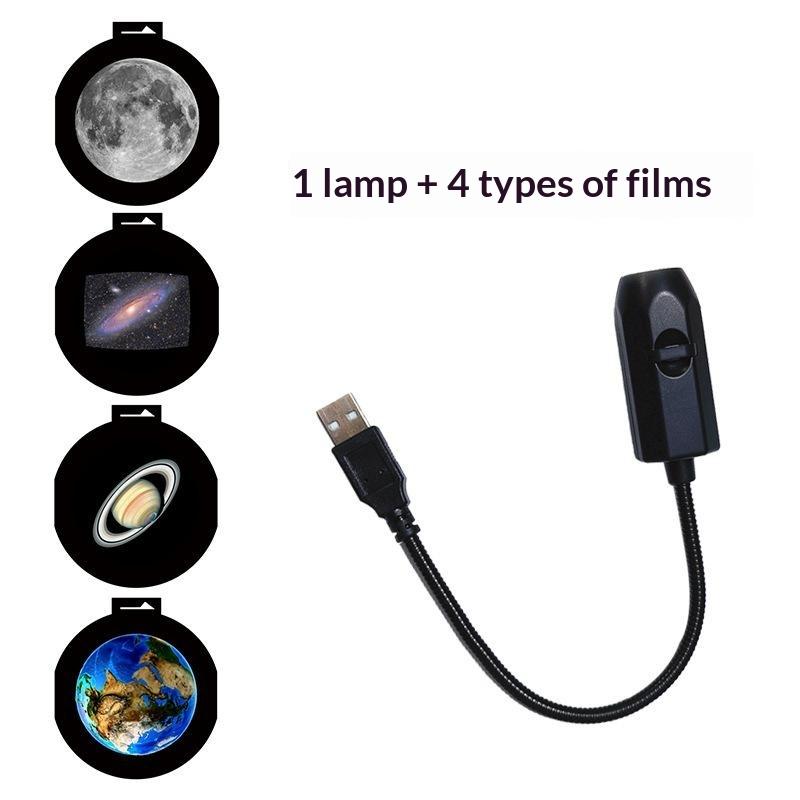 Planet/Starry Sky Projector Moon Night Light Bedroom Ambient Light Led Soft Light Sleep Background Light