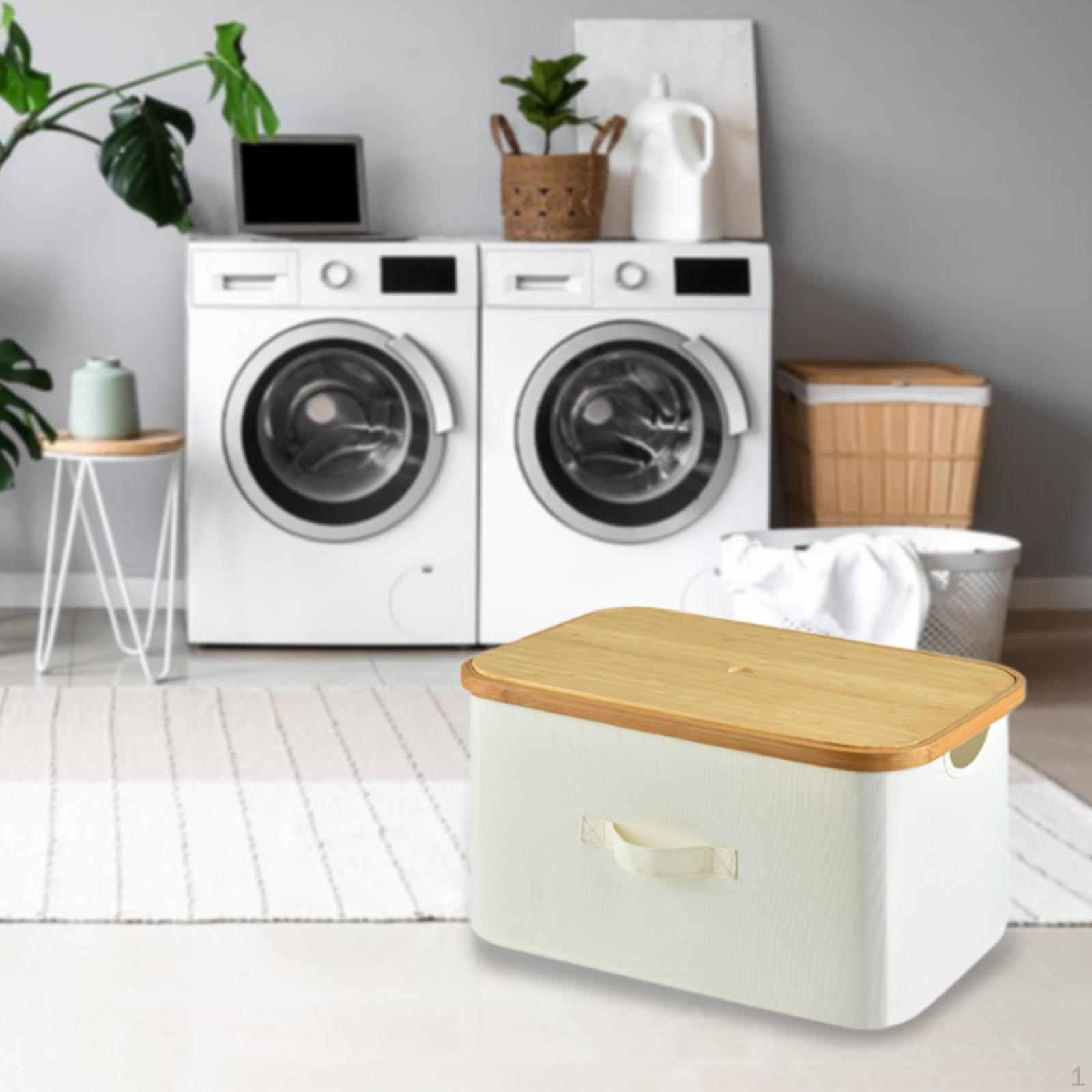 

Складная корзина для белья, органайзер для хранения игрушек, переносная корзина для грязной одежды, бежевый