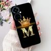For Tecno Camon 19 Pro Case Shockproof Crown Letter Soft Silicone Funda for Tecno Camon19 Neo 19Pro Back Cover Camon 19NeoFundas