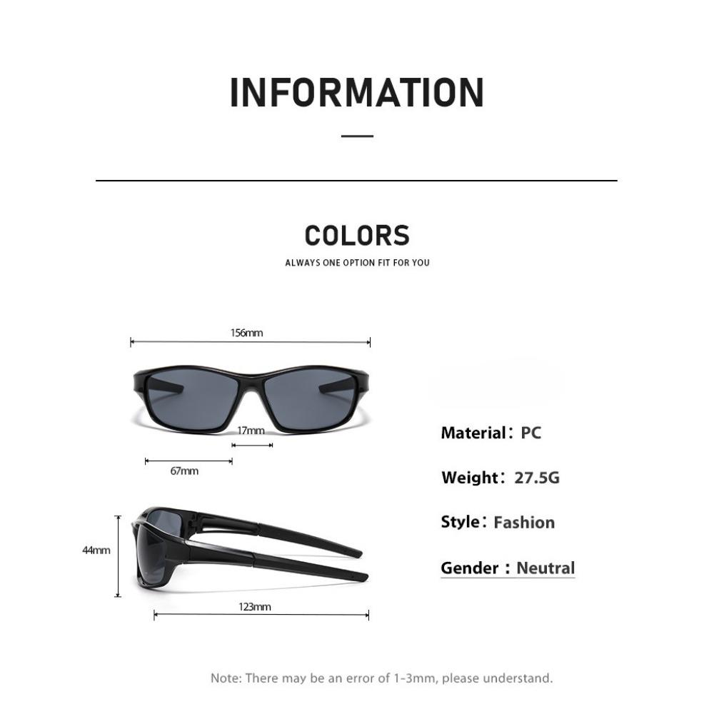 Nuevas Gafas de Sol Deportivas de Moda para Hombres Pesca Ciclismo Conducción Visera Gafas de Sol para Exteriores UV400 Gafas de Sol para Viajar para Mujeres