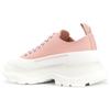 (WMNS) Alexander McQueen Tread Slick Low Lace Up 'Light Pink White' Women's 611705W4LR19243