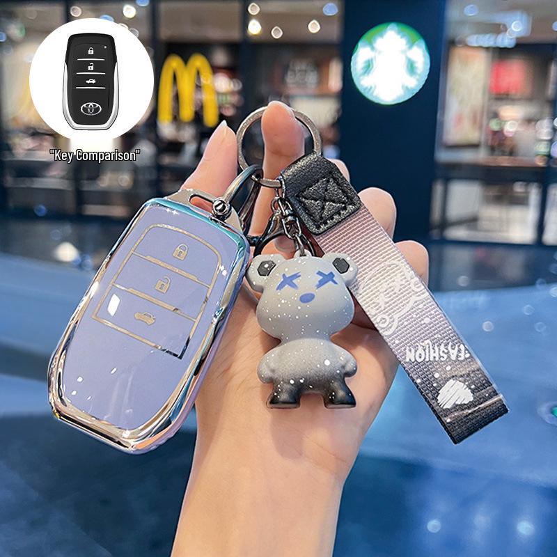 Toyota Schlüsselabdeckung Kompatibel mit Corolla, Camry, Levin, RAV4, Venza, Avalon und Fenglanda