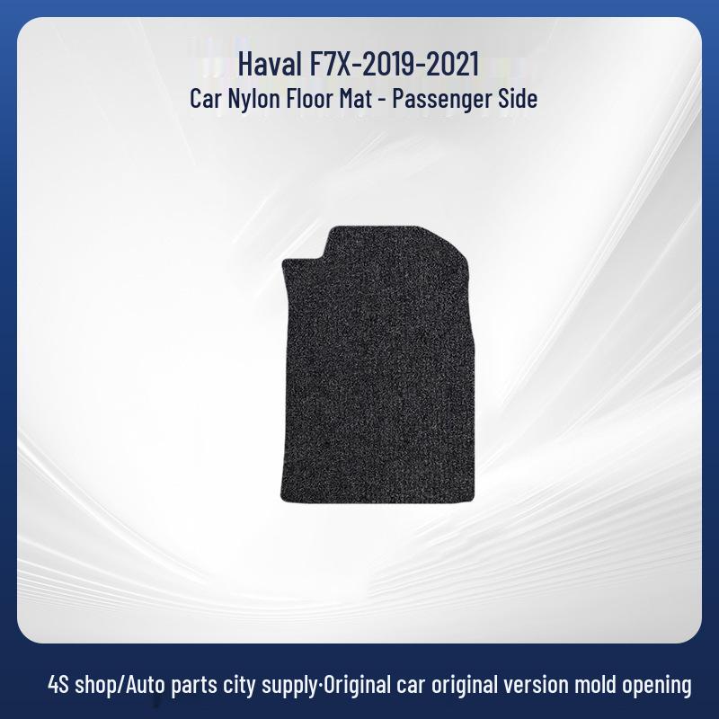 Durable Nylon Floor Mats for Haval F7x 2019-2021, Dirt-Resistant Cargo Mats