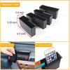 Daeiclru Car Door Side Storage Box Compatible with Ford Maverick 2022 2023, Front and Rear Door Side Armrest Phone Pocket Organizer Insert Glove