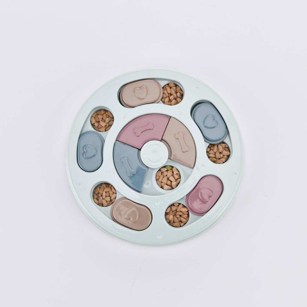 Dog Puzzle Toys Slow Feeder Interactive Increase IQ Food Dispenser Non-Slip Slowly Eating Bowl Cat Dogs Food Games