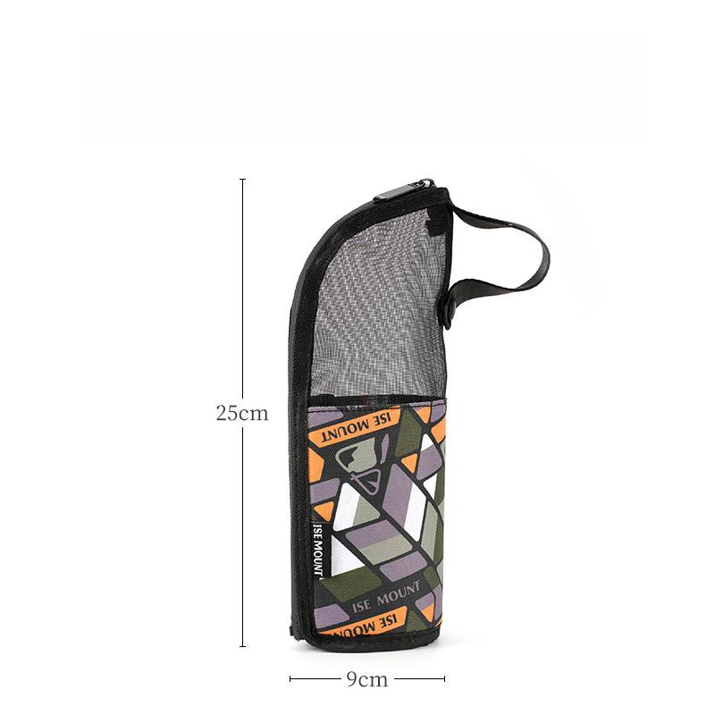 Outdoor Portable Cutlery Bag Drainable Storage Pouch Camping Picnic Travel Cosmetics Organizer