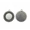 Fit 20mm Round Cabochon Bezel Pendant Setting Handmade Craft Blanks Frames