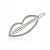 Hair Clip Metal Silver Steel Beautiful Z01