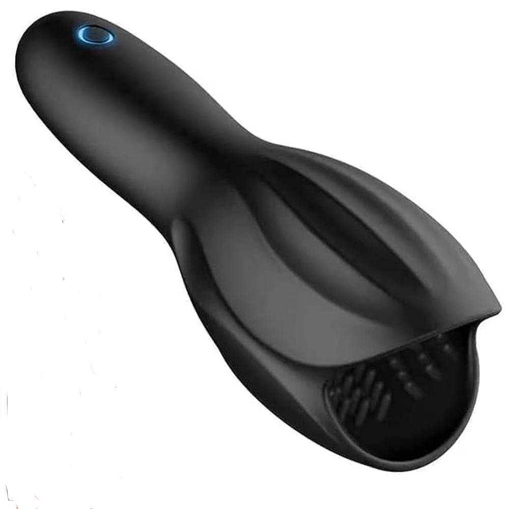 Sex Toys Penis Glans Trainer Massager Male Masturbator Vibrating Tongue Licking Glans Vibrator Penis Endurance Trainning for Men