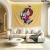 Gravity Falls Wall tapestry, aesthetic printed fabric blanket, suitable for bedroom, living room, and home decor.