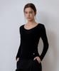Laminez Two-Way Layered T-Shirt - Black