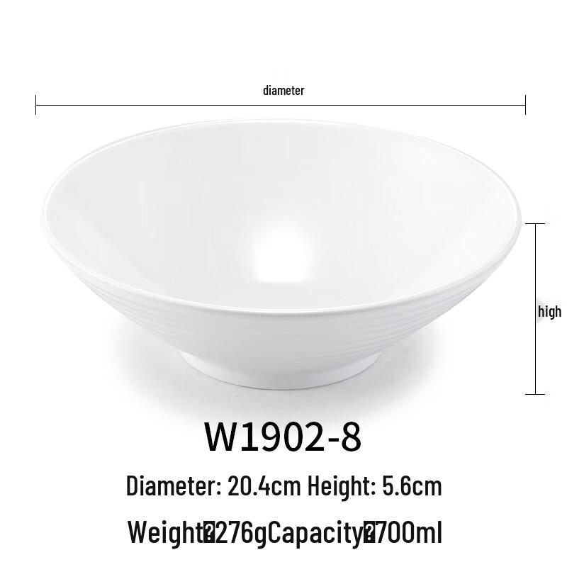 

Chinese Style Melamine Noodle Bowl