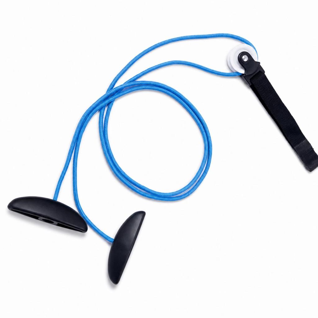 Shoulder Training Rope with Pulley Compact Door Exercise Foot Pedals Portable Pedal