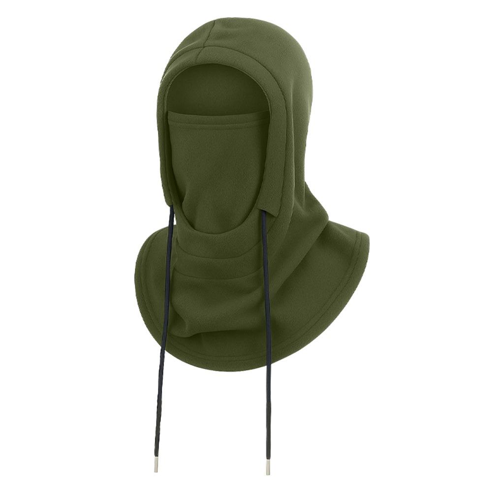 Fashion Polar Fleece Winter Hat Warm Windproof Beanies Full Face Balaclava Cycling зелёный