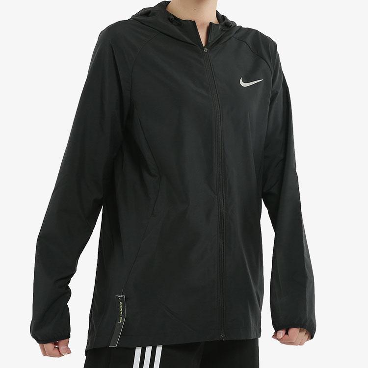 Nike Windproof Quick-Dry Sports Hooded Jacket Women Jackets Black BQ5938-010
