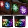 2PCS Solar Mandala Lights Outdoor, Seven-Color Changing