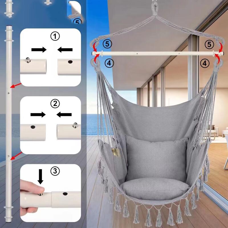 Folding Reinforced Hammock Swing Chair
