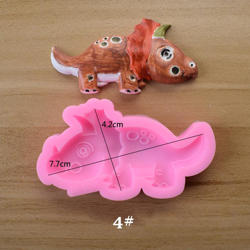 

Aomily 3D Dinosaur Shaped Silicone Molds Cake Chocolate Mold Cake Decorating Tools Fondant Sugarcraft Ice Block Soap Mould