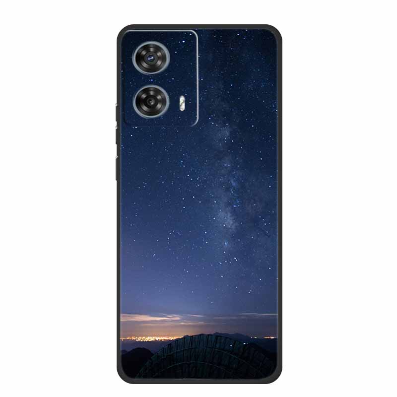 Phone Case For Moto Edge 50 Fusion Back Cover Case Shockproof Black Silicone Soft Funda For Motorola Edge 50 Fusion Case 6.7"