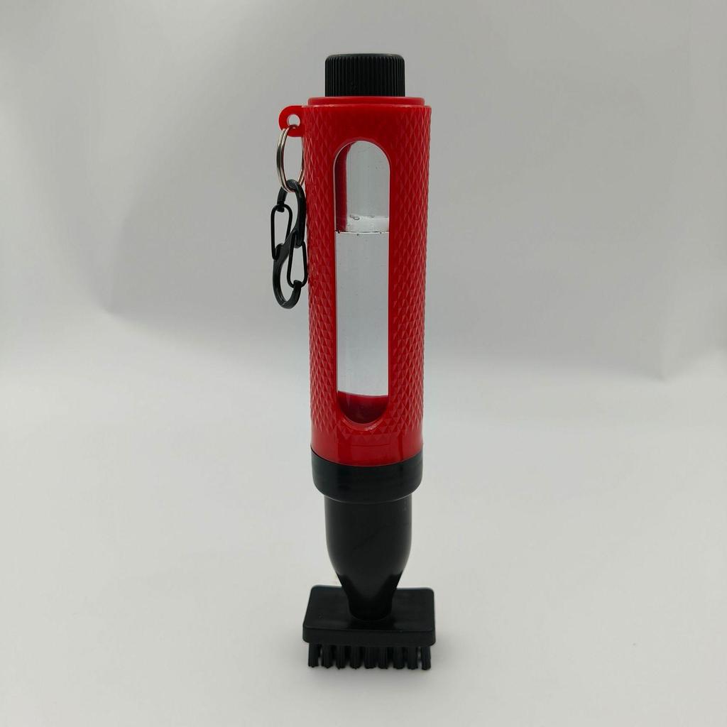 Enhanced Golf Club Groove Cleaning Brush with Pull-Rope Sprayer
