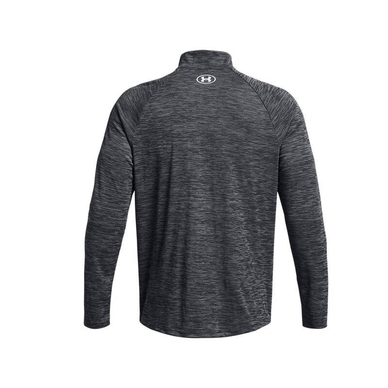 Under Armour Tech Soft Comfortable Quick-Dry Long Sleeve T-Shirt Men Tops Black 1382797-001