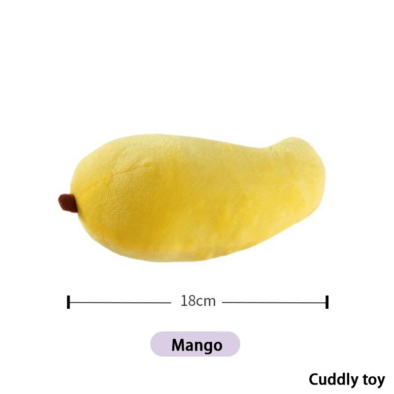 Frucht- und Gemüse-Plüschtiere, Realistischer Knoblauch, Erdbeeren, Wassermelonen, Babypuppen, Kuschelkissen Dekorative Artikel Geschenke