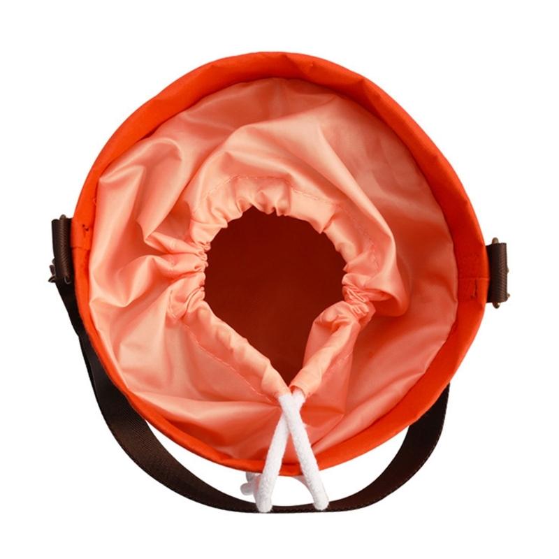 Portable Single Shoulder Craft Storage Bag for Knitting Supplies and Daily Organization