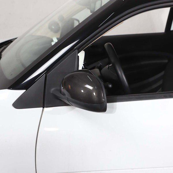 1 Pair Compatible with 16-21 Mercedes-Benz Smart Exterior Rearview Mirror Covers None