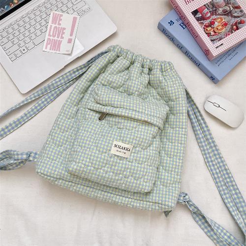 New Children's Backpack Large Capacity Portable Kid's School Bag Cartoon Cute High-quality Fashion Girl Drawstring Backpack